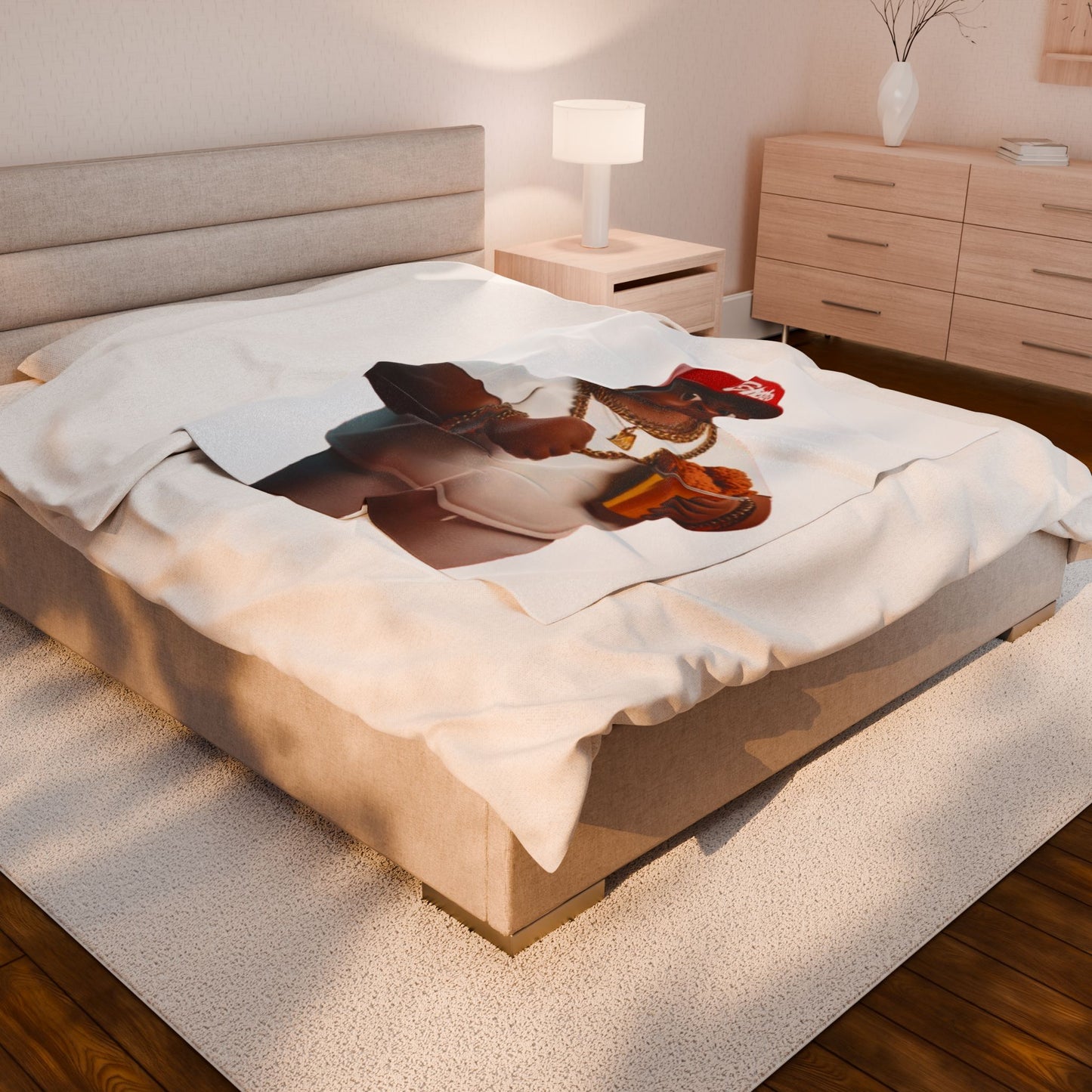 Funny Character Plush Blanket - Cozy Soft Throw for Comfort Lovers